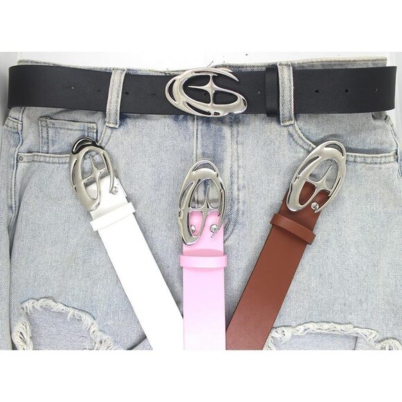 Y2k Belt Emo Accessoriess Womens Belts For Jeans 2000s Fashion Y2k💛 - Picture 3 of 5